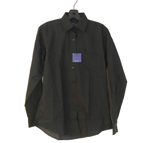 Black Button Down Shirt - Picture 9 of 9